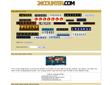 Tablet Screenshot of 24counter.com